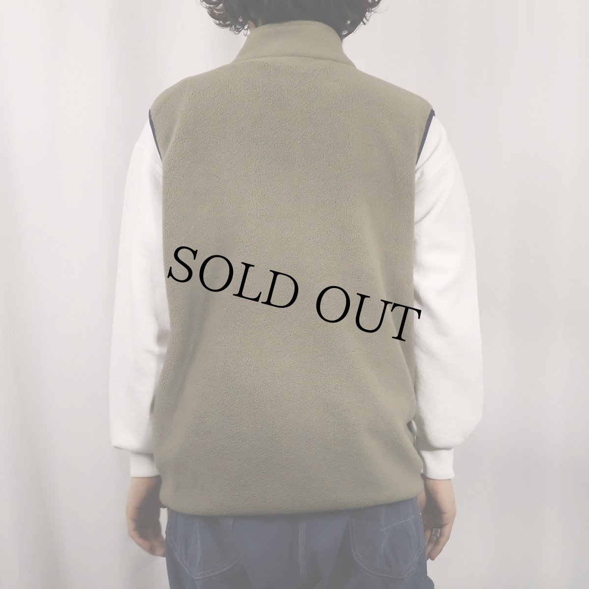 画像3: 2000's L.L.Bean フリースベスト L (3)