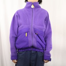 画像2: 80's L.L.Bean USA製 ナイロン切り替えフリースジャケット M (2)