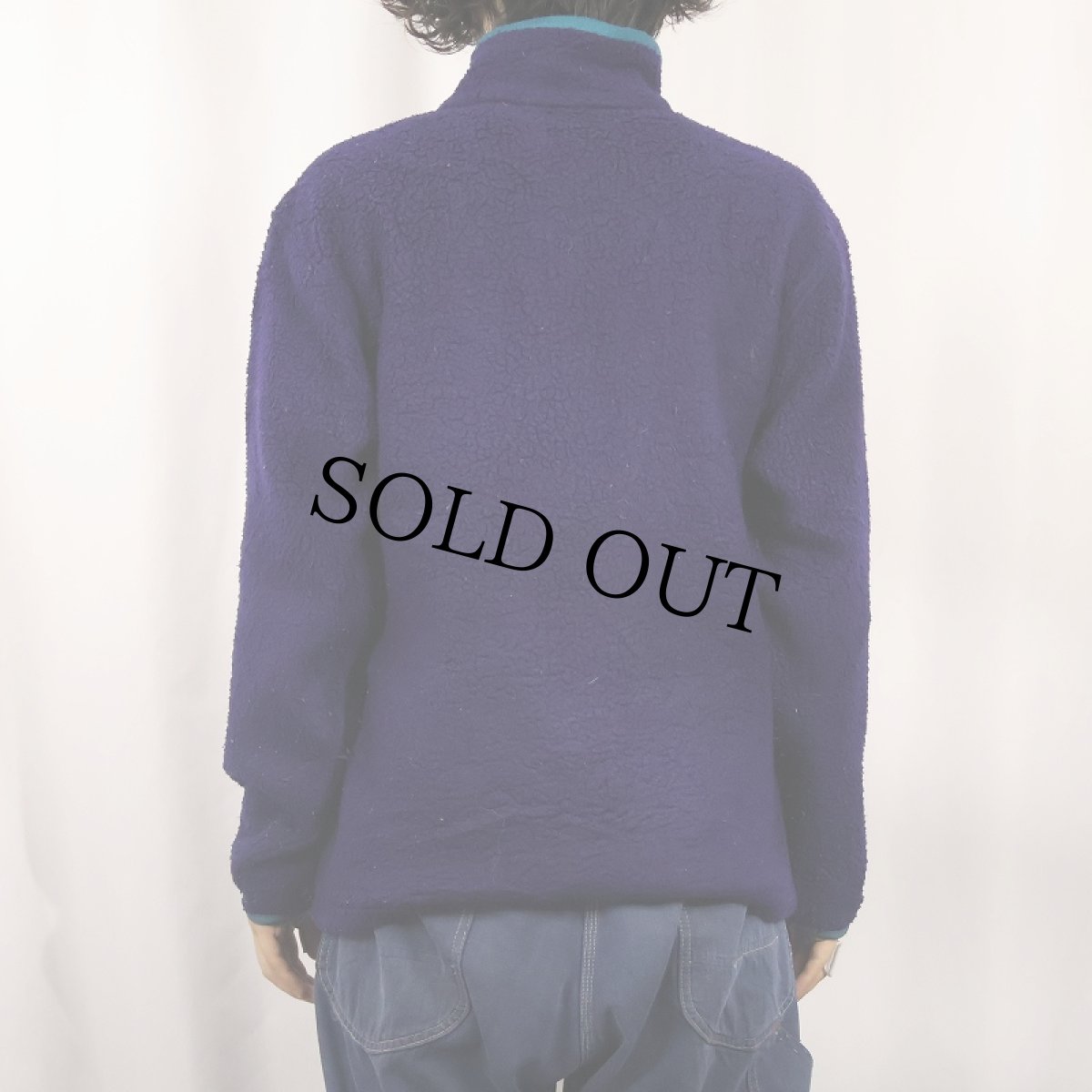 画像3: 80's L.L.Bean USA製 ハーフジップ パイルフリースジャケット (3)