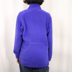 画像3: 90's L.L.Bean ロゴ刺繍 フリースジャケット WOMENS M (3)
