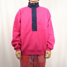 画像2: 90's GAP ハーフジップ アノラックジャケット M (2)