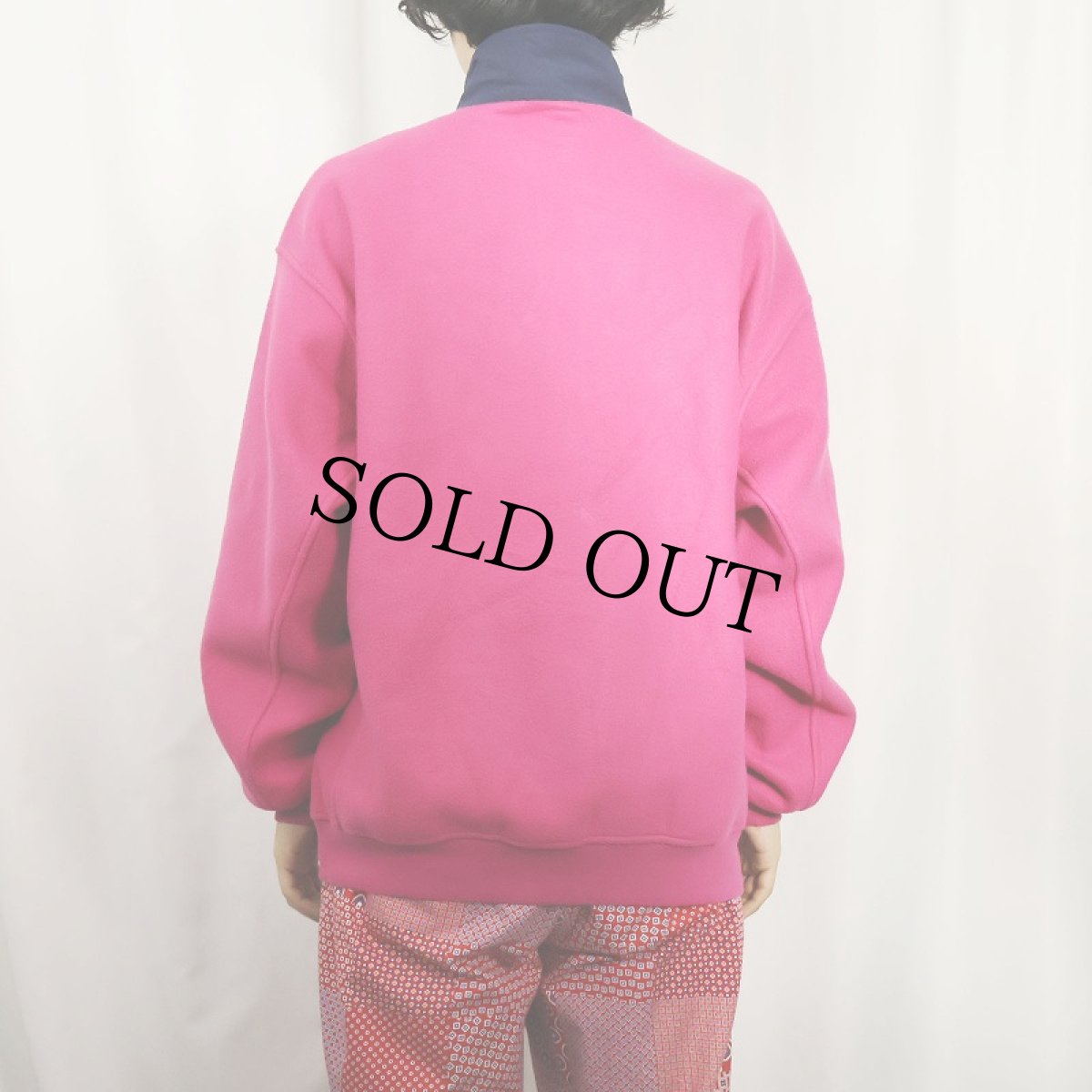 画像3: 90's GAP ハーフジップ アノラックジャケット M (3)