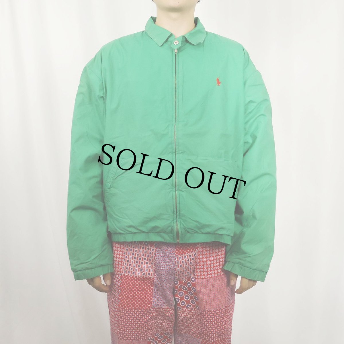 画像2: POLO Ralph Lauren 裏起毛 コットンスイングトップ L (2)