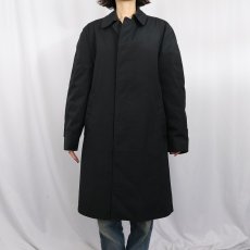 画像2: 70〜80's LONDON FOG ステンカラーコート BLACK SIZE38SHORT (2)