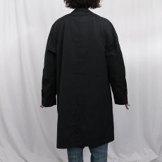 画像3: 70〜80's LONDON FOG ステンカラーコート BLACK SIZE38SHORT (3)