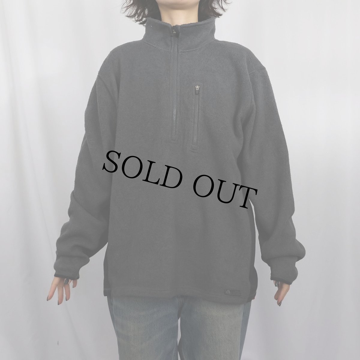 画像2: NIKE ACG ハーフジップ フリースジャケット L (2)