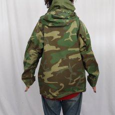 画像3: 90's U.S.MILITARY ECWCS GEN1 ウッドランドカモ GORE-TEXパーカ MEDIUM-SHORT (3)