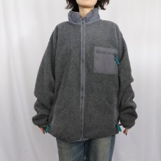 画像2: 80's Patagonia USA製 シンチラフリースジャケット XXL (2)