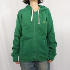 画像2: POLO Ralph Lauren スウェットジップパーカー M (2)