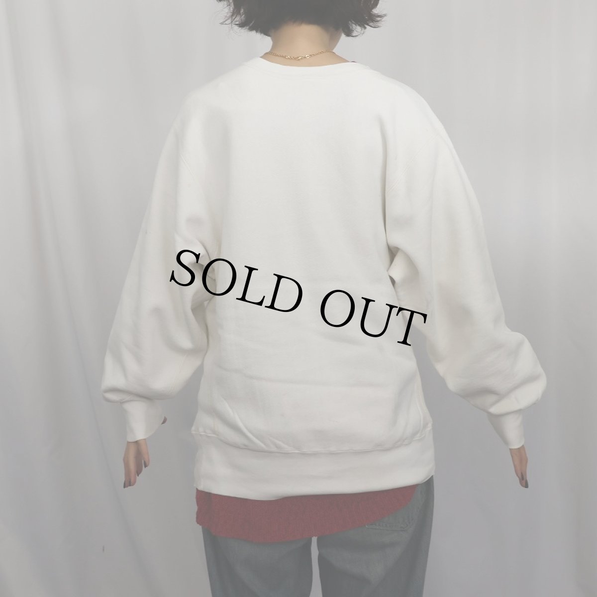 画像3: 90's Champion REVERSE WEAVE USA製 "SAINT MARY'S COLLEGE" プリントスウェット L (3)