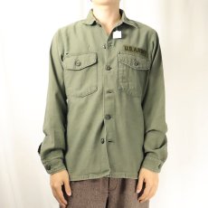 画像2: 70's U.S.ARMY ユーティリティシャツ SIZE14 1/2×33 (2)