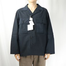 画像2: 2025AW ink "SIGNAL HBT JKT" BLACK 【M】 (2)