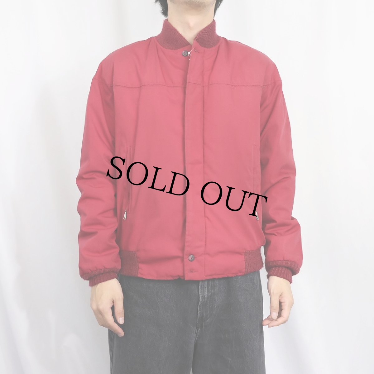 画像2: 70's Catalina キルティングライナー ダービージャケット SIZE38 (2)