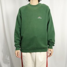 画像2: 90's EURO FRUIT OF THE LOOM ロゴプリントスウェット XL (2)