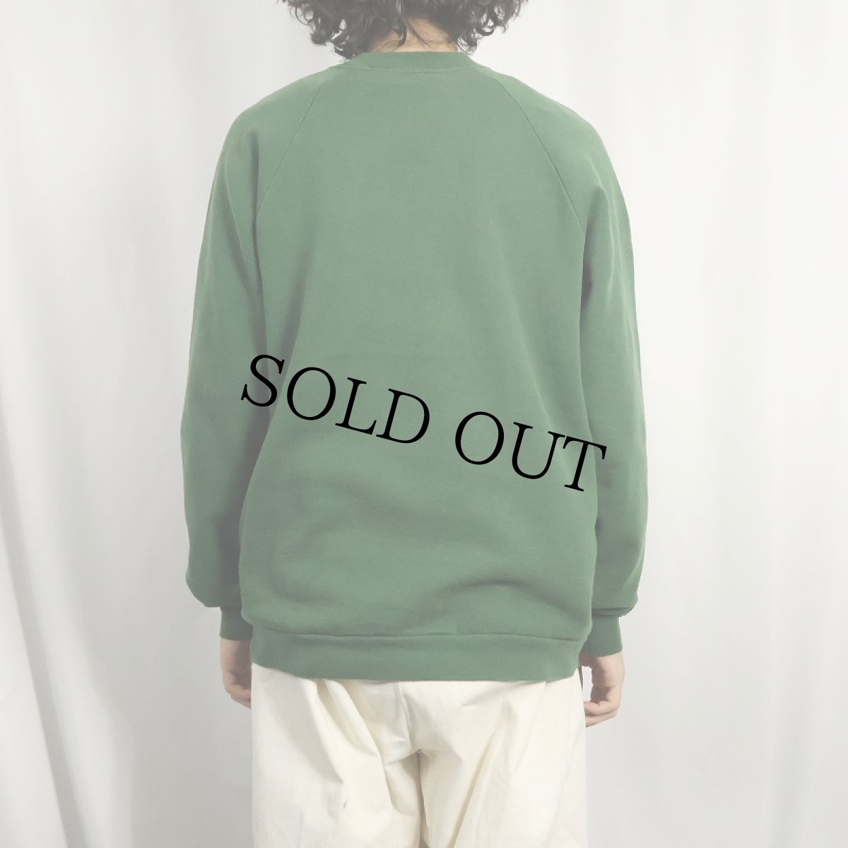 画像3: 90's EURO FRUIT OF THE LOOM ロゴプリントスウェット XL (3)