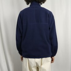 画像3: 90's Patagonia USA製 エルキャプリーン フリースジャケット NAVY L (3)