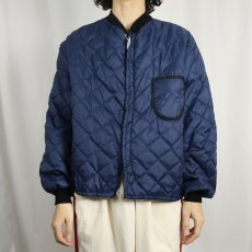 画像2: 〜70's ナイロンキルティングジャケット (2)
