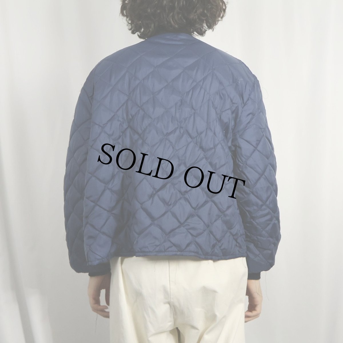 画像3: 〜70's ナイロンキルティングジャケット (3)