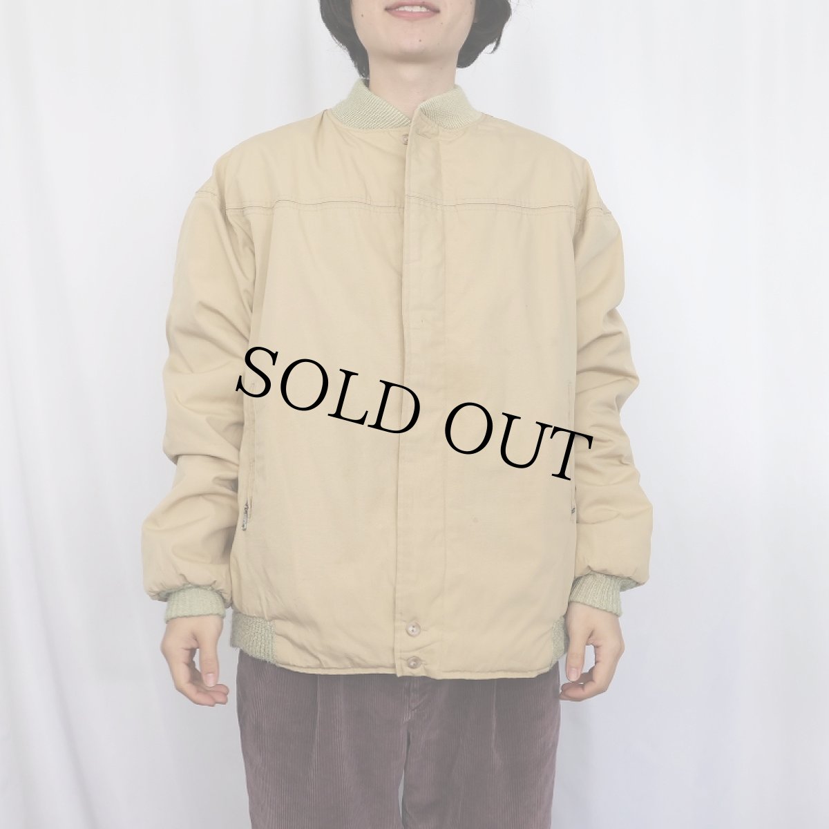 画像2: 80's Catalina 中綿入り バーシティジャケット SIZE44 (2)