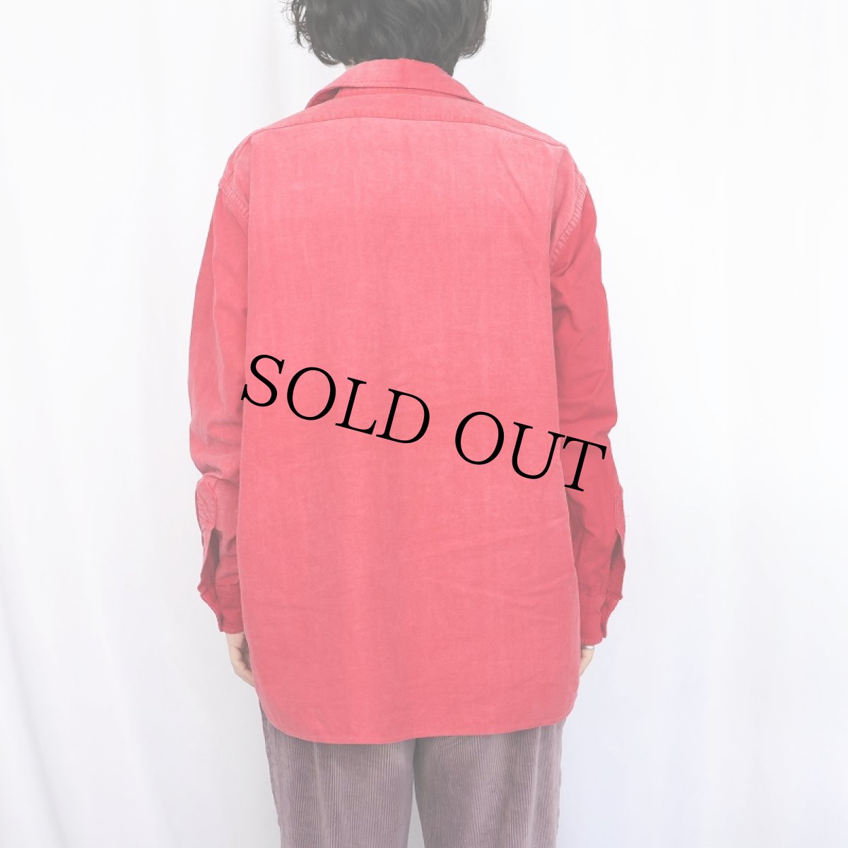 画像3: 70's L.L.Bean 筆記体タグ シャモアクロスシャツ SIZE17 1/2 (3)