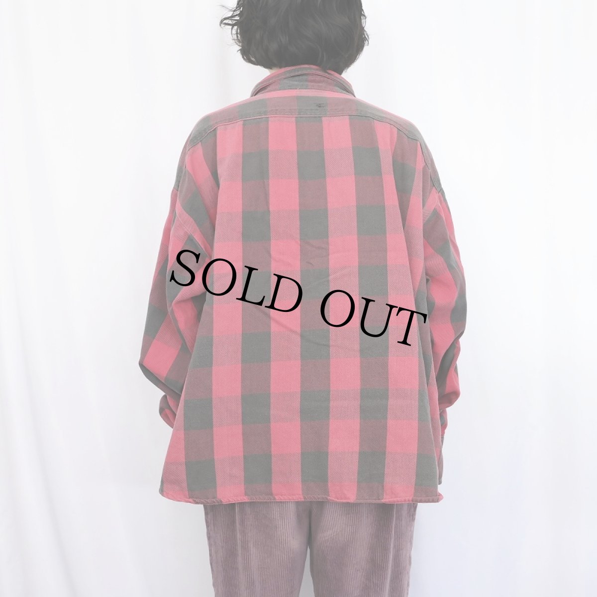 画像3: 80's DAKOTA by FIVE BROTHER USA製 バッファローチェック柄 ヘビーネルシャツ (3)