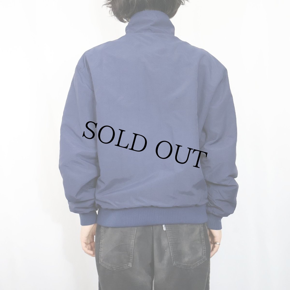 画像3: 80〜90's Eddie Bauer 裏フリース ナイロンジャケット M (3)