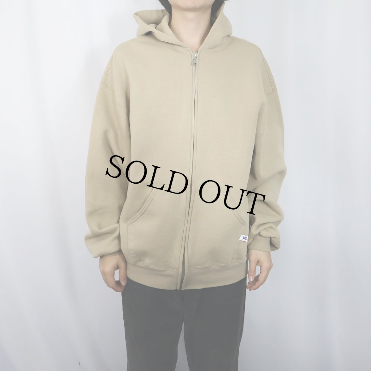 画像2: RUSSELL ATHLETIC スウェットジップパーカー L (2)