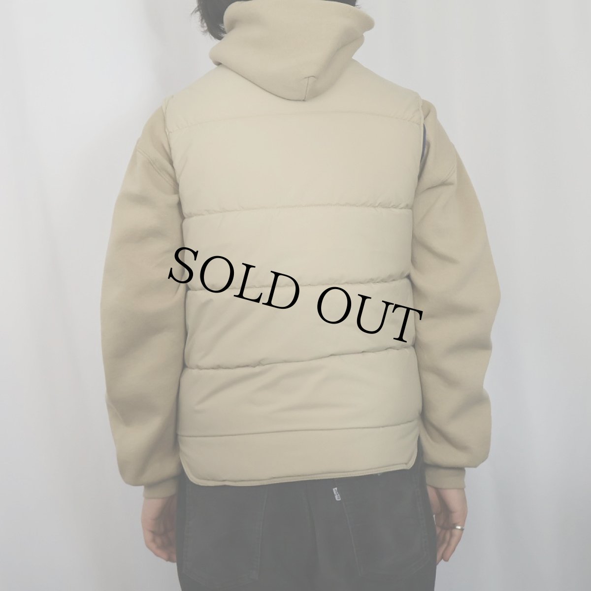 画像3: 80's L.L.Bean USA製 中綿入り ナイロンベスト S (3)