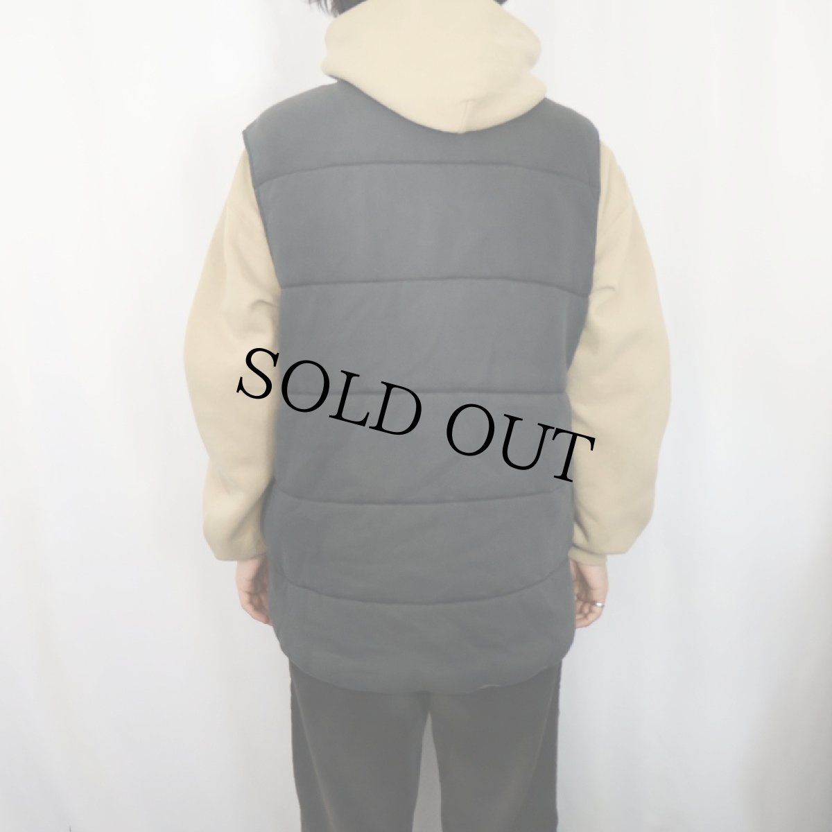 画像3: POLO Ralph Lauren 中綿入り コットンベスト BLACK XL (3)