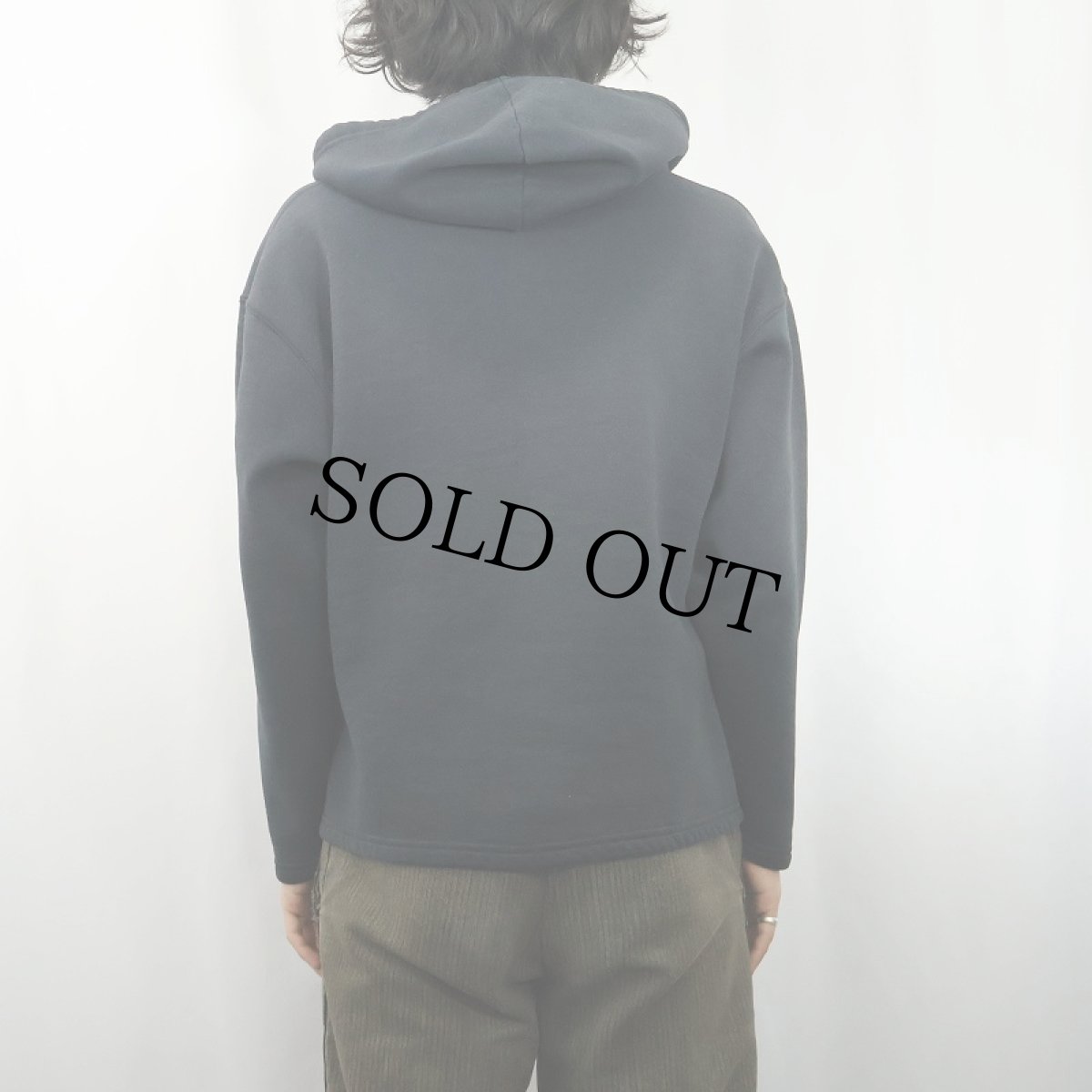 画像3: 90's RUSSELL ATHLETIC USA製 スウェットジップパーカー BLACK L (3)