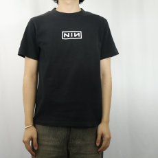 画像3: 90's NINE INCH NAILS USA製 ロックバンド プリントTシャツ BLACK S (3)