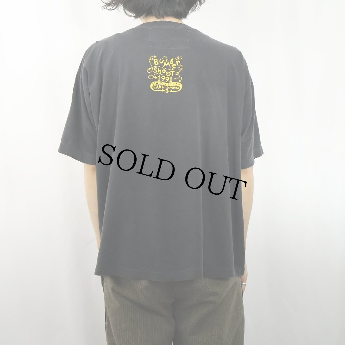 画像3: 90's BUMBER SHOOT ミュージックフェスティバル プリントTシャツ BLACK (3)