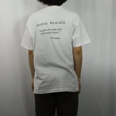 画像3: 90's Aurora Borealis USA製 ブラックメタルバンド プリントTシャツ XL (3)