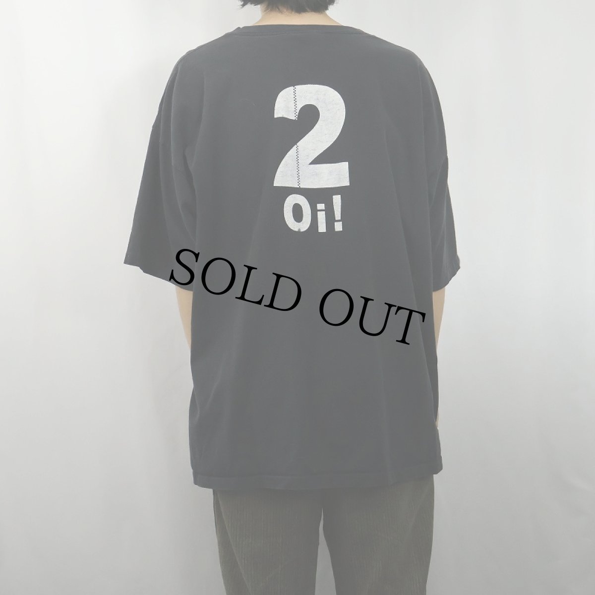 画像4: 90's The Oistrs USA製 パンクバンド プリントTシャツ BLACK XXL (4)