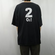 画像4: 90's The Oistrs USA製 パンクバンド プリントTシャツ BLACK XXL (4)