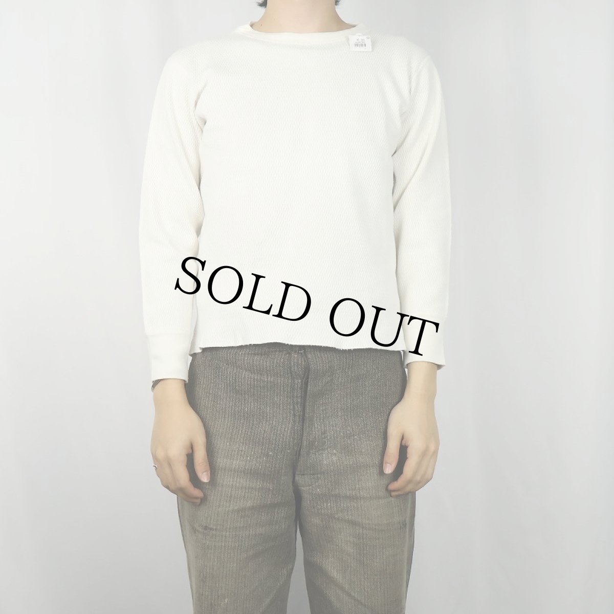 画像2: HEMINGWAY APPAREL USA製 サーマルロンT M (2)