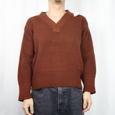 画像2: 40's USAF A-1 "Overdyed" メカニックセーター (2)