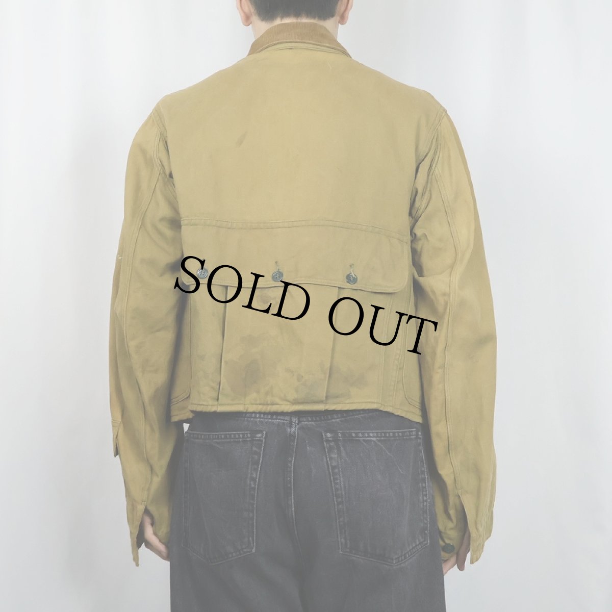 画像3: 〜40's UNKNOWN フィッシングジャケット (3)