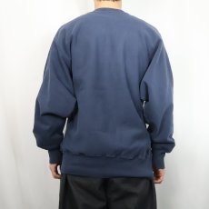 画像3: 90's Champion REVERSE WEAVE 目付き スウェット NAVY XL (3)