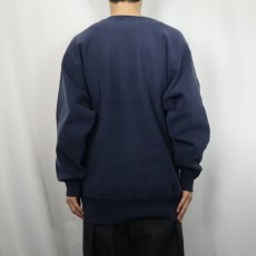 画像3: 90's Champion REVERSE WEAVE 目付き スウェット NAVY (3)