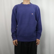 画像2: 80's Champion REVERSE WEAVE USA製 トリコタグ  目付き スウェット L (2)