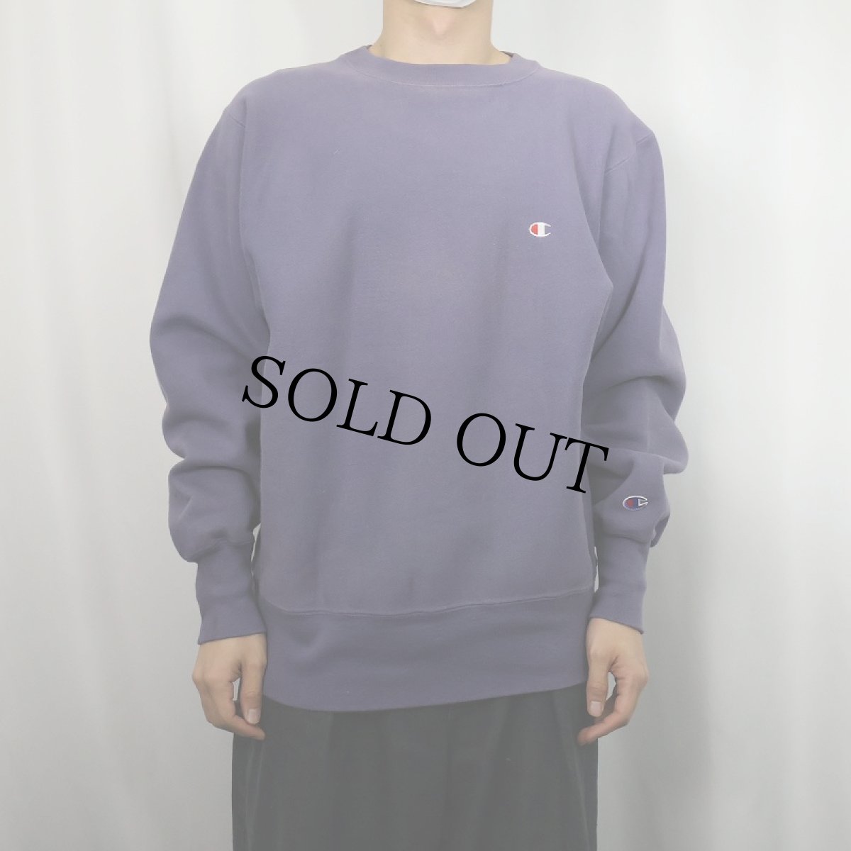 画像2: 90's Champion REVERSE WEAVE USA製 目付き スウェット L (2)