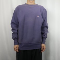 画像2: 90's Champion REVERSE WEAVE USA製 目付き スウェット L (2)