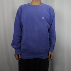 画像2: 90's Champion REVERSE WEAVE USA製 目付き スウェット XL (2)