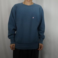 画像2: 90's Champion REVERSE WEAVE USA製 目付き スウェット L (2)