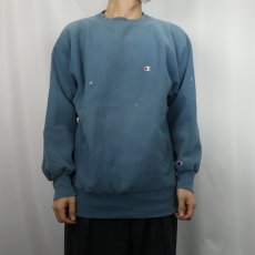 画像2: 90's Champion REVERSE WEAVE USA製 目付き スウェット XL (2)