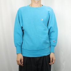 画像2: 90's Champion REVERSE WEAVE USA製 目付き スウェット M (2)