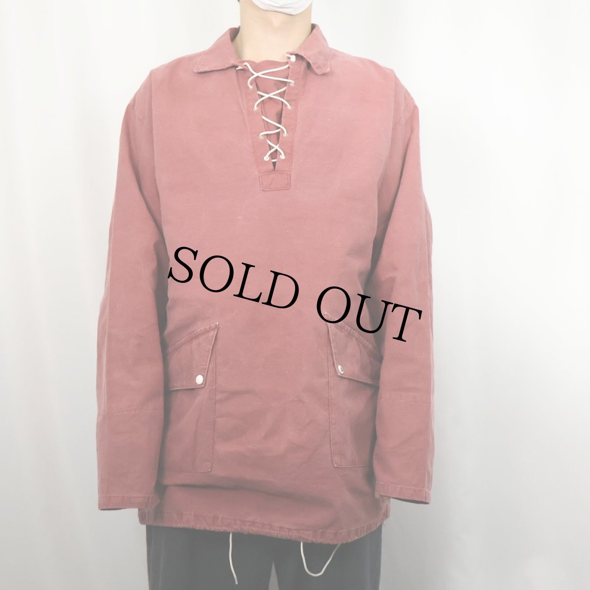 画像2: 60's〜 Quadrant ENGLAND製 コットンレースアップジャケット (2)