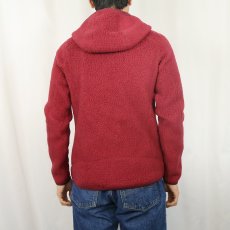 画像3: 2018AW Patagonia レトロパイルフーディージャケット M (3)