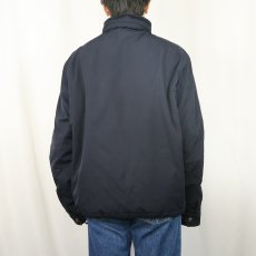 画像3: POLO Ralph Lauren 裏フリース 中綿入りジャケット NAVY XL (3)